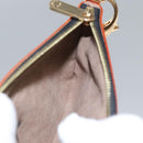 LOUIS VUITTON Multicolor Pochette Mira PM Pouch Black M60099 LV Auth 112528SAV-23