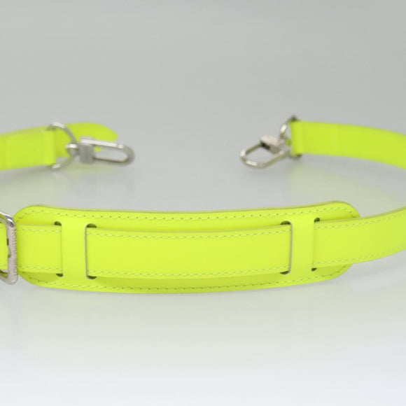 LOUIS VUITTON See Through Keepall Bandouliere 50 Bag Yellow M55380 Auth 112531A