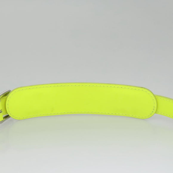 LOUIS VUITTON See Through Keepall Bandouliere 50 Bag Yellow M55380 Auth 112531A