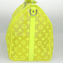 LOUIS VUITTON See Through Keepall Bandouliere 50 Bag Yellow M55380 Auth 112531A-5