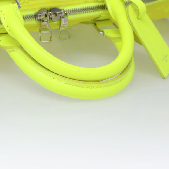LOUIS VUITTON See Through Keepall Bandouliere 50 Bag Yellow M55380 Auth 112531A