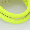 LOUIS VUITTON See Through Keepall Bandouliere 50 Bag Yellow M55380 Auth 112531A-10