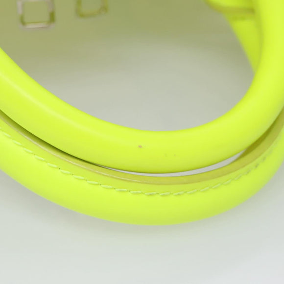 LOUIS VUITTON See Through Keepall Bandouliere 50 Bag Yellow M55380 Auth 112531A