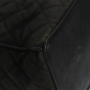 CHANEL Chain Shoulder Bag Canvas Black Gold CC Auth 112546-10