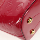 LOUIS VUITTON Vernis Montebello PM Hand Bag 2way Rose Indian M90166 Auth 112557-9