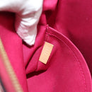 LOUIS VUITTON Vernis Montebello PM Hand Bag 2way Rose Indian M90166 Auth 112557-27