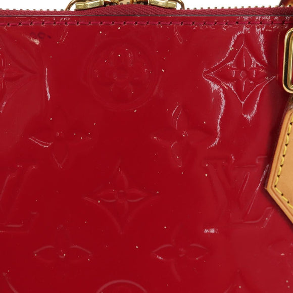 LOUIS VUITTON Vernis Montebello PM Hand Bag 2way Rose Indian M90166 Auth 112557