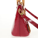 LOUIS VUITTON Vernis Montebello PM Hand Bag 2way Rose Indian M90166 Auth 112557-6