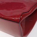 LOUIS VUITTON Monogram Vernis Catalina NS Tas Roze Andian M90013 LV Auth 112558V-15