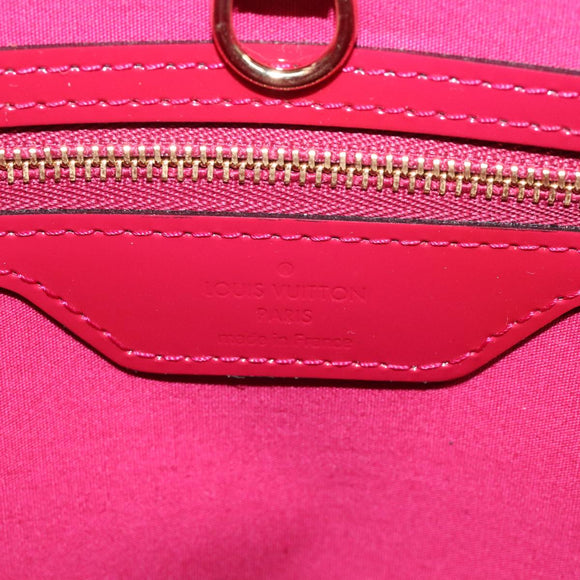 LOUIS VUITTON Monogram Vernis Catalina NS Tas Roze Andian M90013 LV Auth 112558V