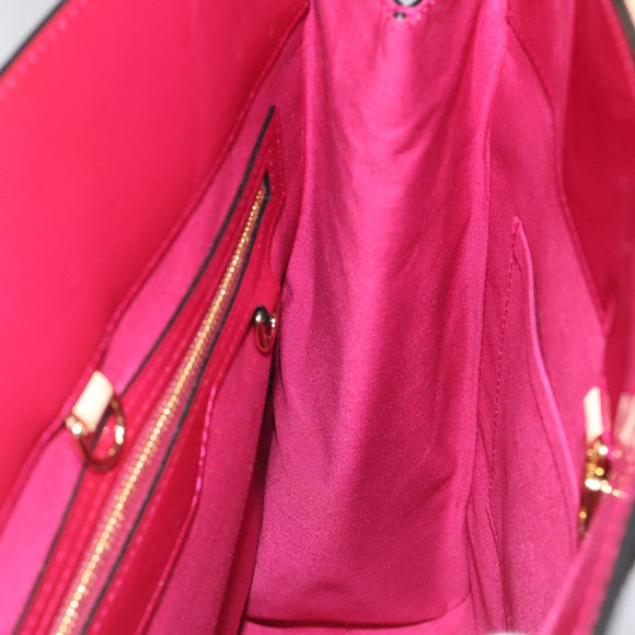 LOUIS VUITTON Monogram Vernis Catalina NS Bag Rose Andian M90013 LV Auth 112558V