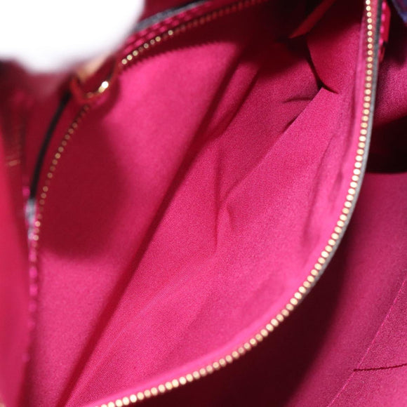 LOUIS VUITTON Monogram Vernis Catalina NS Bag Rose Andian M90013 LV Auth 112558V