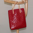LOUIS VUITTON Monogram Vernis Catalina NS Bag Rose Andian M90013 LV Auth 112558V-21