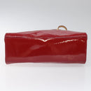 LOUIS VUITTON Monogram Vernis Catalina NS Bag Rose Andian M90013 LV Auth 112558V-5