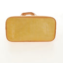 LOUIS VUITTON Monogram Vernis Houston Hand Bag Beige M91004 LV Auth 112561-16