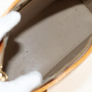 LOUIS VUITTON Monogram Vernis Houston Hand Bag Beige M91004 LV Auth 112561-23