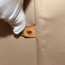 LOUIS VUITTON Monogram Vernis Houston Hand Bag Beige M91004 LV Auth 112561-28