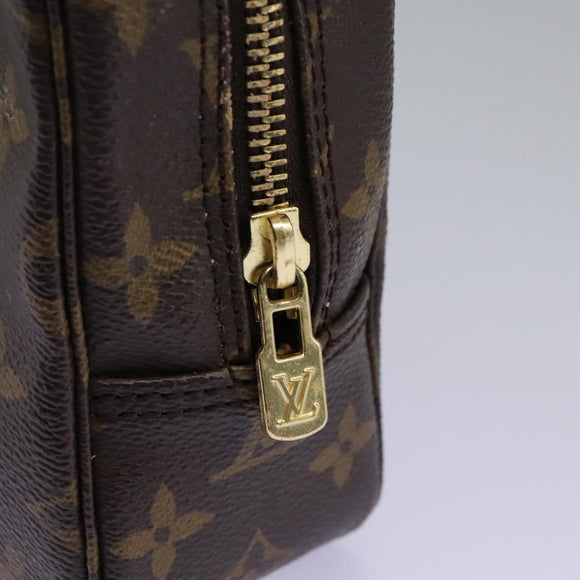 LOUIS VUITTON Monogram Trousse Toilette 23 Clutch Bag M47524 LV Auth 112565