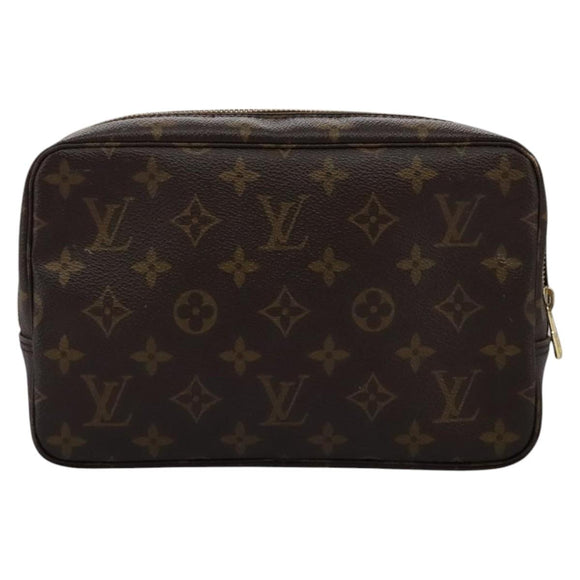 LOUIS VUITTON Monogram Trousse Toilette 23 Clutch Bag M47524 LV Auth 112565