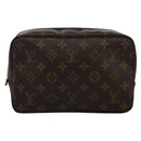 LOUIS VUITTON Monogram Trousse Toilette 23 Clutch Bag M47524 LV Auth 112565-2