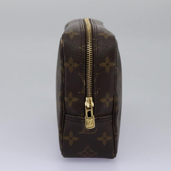 LOUIS VUITTON Monogram Trousse Toilette 23 Clutch Bag M47524 LV Auth 112565