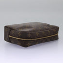 LOUIS VUITTON Monogram Trousse Toilette 23 Clutch Bag M47524 LV Auth 112565-5