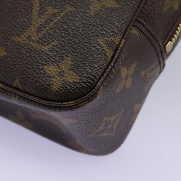 LOUIS VUITTON Monogram Trousse Toilette 23 Clutch Bag M47524 LV Auth 112565