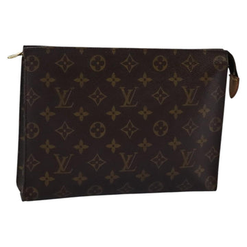 LOUIS VUITTON Monogram Poche Toilette 26 Pouch M47542 LV Auth 112566