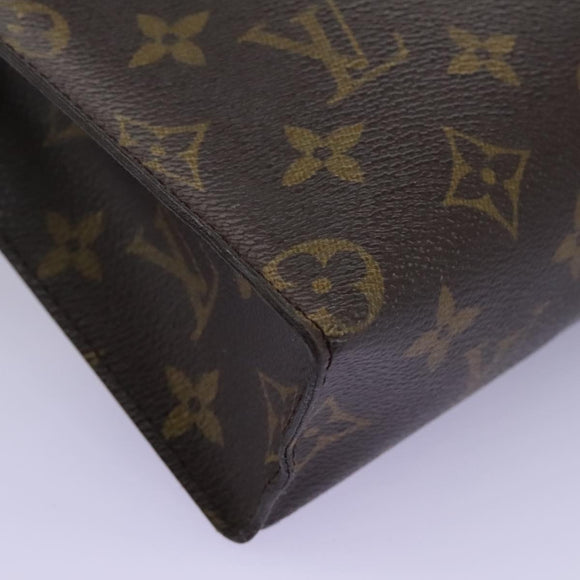 LOUIS VUITTON Monogram Poche Toilette 26 Pouch M47542 LV Auth 112566