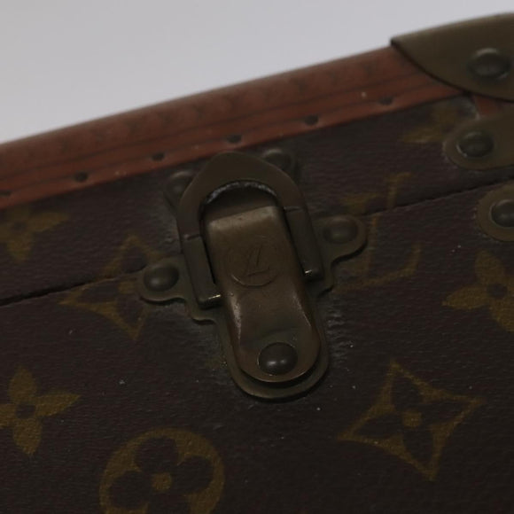LOUIS VUITTON Monogram Bisten 50 Trunk M21328 LV Auth 112577A