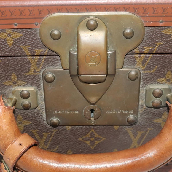 LOUIS VUITTON Monogram Bisten 50 Trunk M21328 LV Auth 112577A