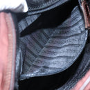 PRADA Shoulder Bag Nylon Brown Auth 112599-21
