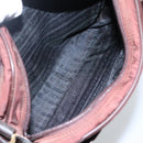 PRADA Shoulder Bag Nylon Brown Auth 112599-22