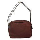 PRADA Shoulder Bag Nylon Brown Auth 112599-2