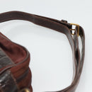 PRADA Shoulder Bag Nylon Brown Auth 112599-14