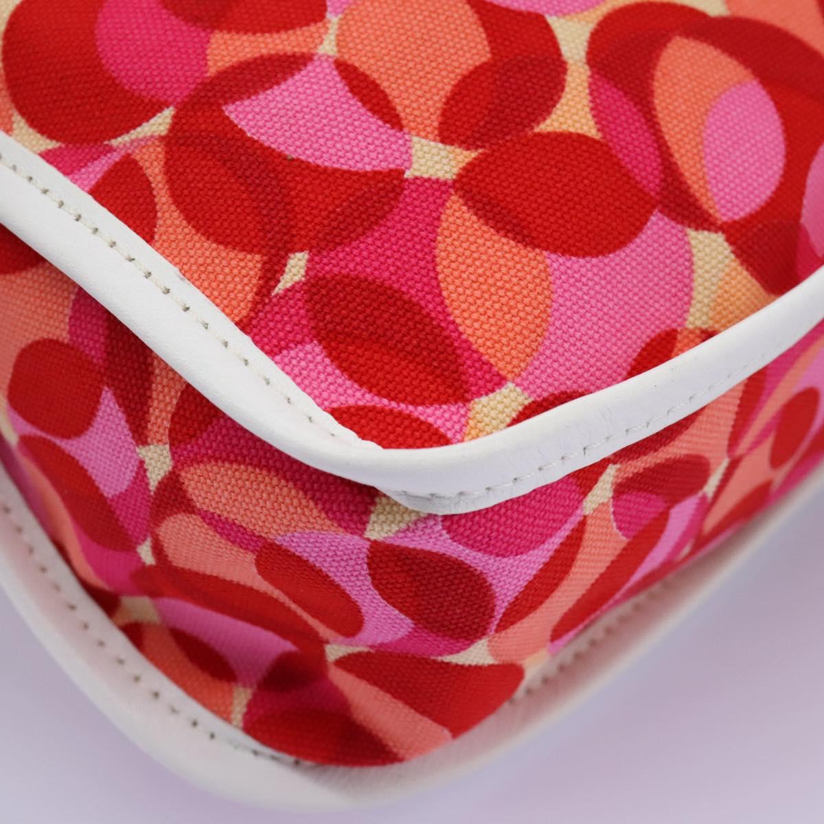 CELINE Shoulder Bag Canvas Pink Auth 112601 | Brand Street Tokyo