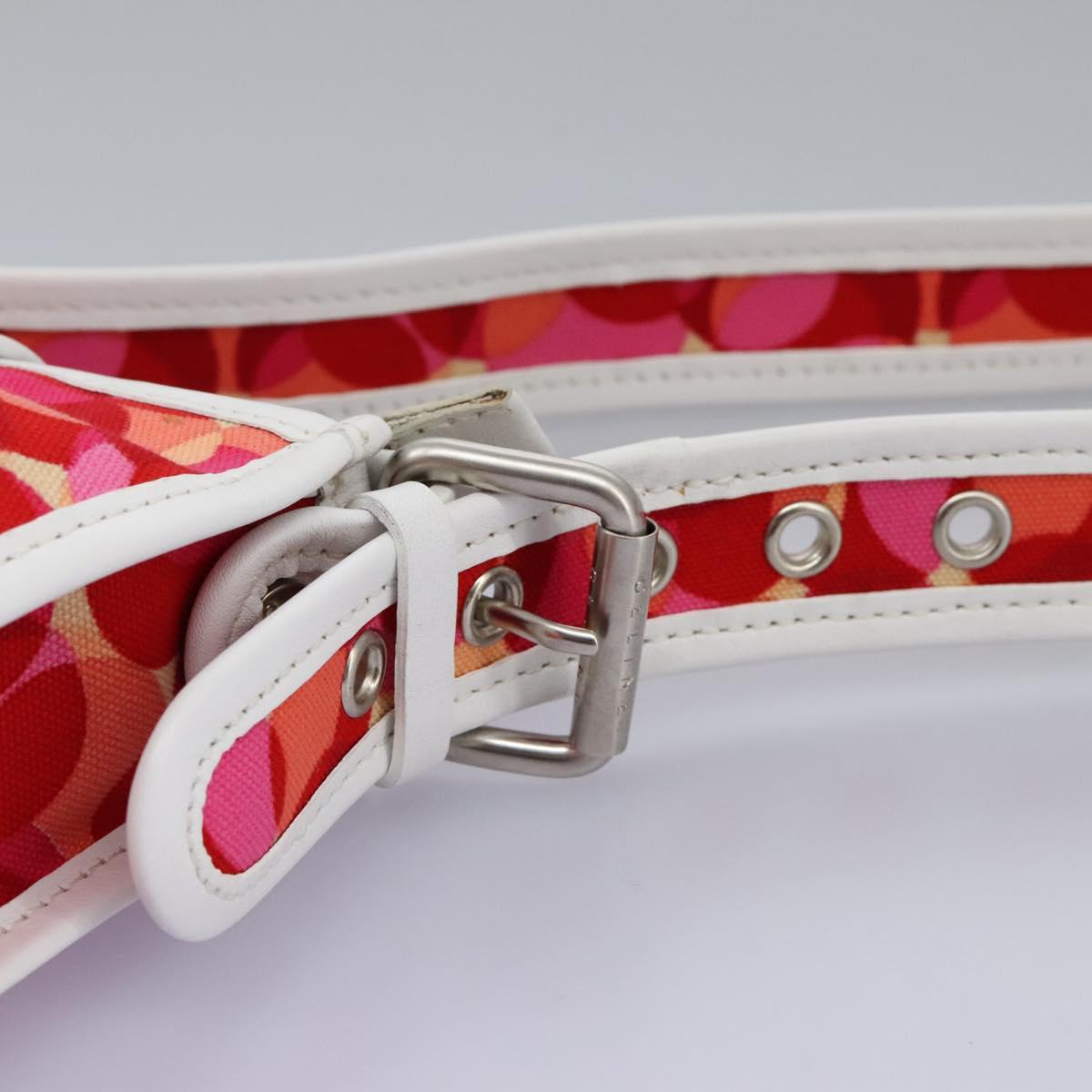 CELINE Shoulder Bag Canvas Pink Auth 112601 | Brand Street Tokyo