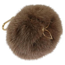 LOUIS VUITTON Porte Cles Lovely Vison Charm Beige M01018 LV Auth 112631-1