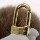 LOUIS VUITTON Porte Cles Lovely Vison Charm Beige M01018 LV Auth 112631-9