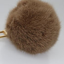 LOUIS VUITTON Porte Cles Lovely Vison Charm Beige M01018 LV Auth 112631-4