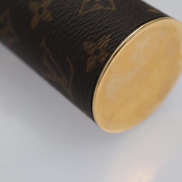 LOUIS VUITTON Monogram Lipstick Case Cosmetic Pouch MP2406 LV Auth 112634