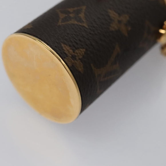 LOUIS VUITTON Monogram Lipstick Case Cosmetic Pouch MP2406 LV Auth 112634