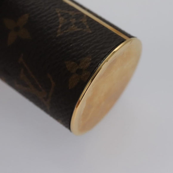 LOUIS VUITTON Monogram Lipstick Case Cosmetic Pouch MP2406 LV Auth 112634