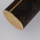 LOUIS VUITTON Monogram Lipstick Case Cosmetic Pouch MP2406 LV Auth 112634-16