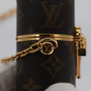 LOUIS VUITTON Monogram Lipstick Case Cosmetic Pouch MP2406 LV Auth 112634-17