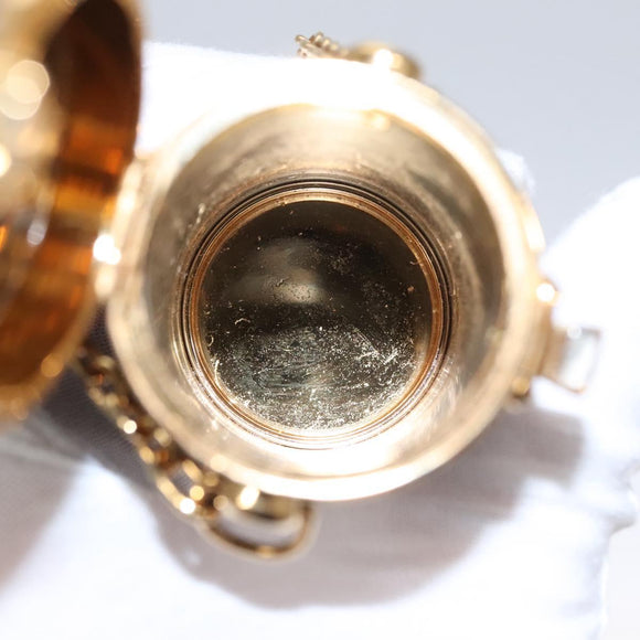 LOUIS VUITTON Monogram Lipstick Case Cosmetic Pouch MP2406 LV Auth 112634