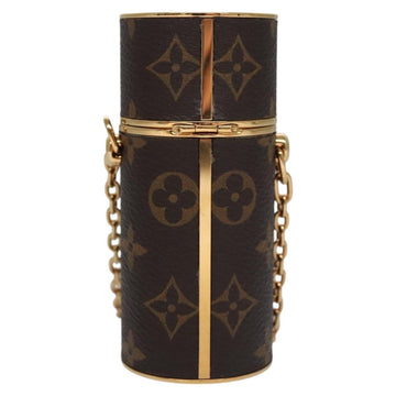 LOUIS VUITTON Monogram Lipstick Case Cosmetic Pouch MP2406 LV Auth 112634 - 0