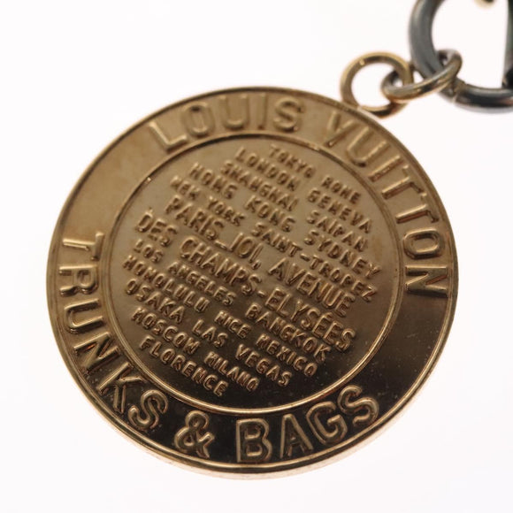 LOUIS VUITTON Vernis T&B Porte Cles Ron Blue Galatic M93719 LV Auth 112637V