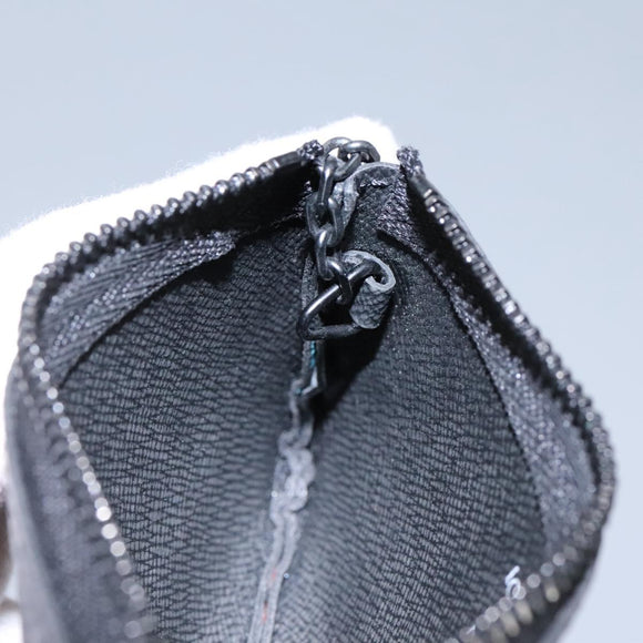 LOUIS VUITTON Monogram Eclipse Multicolor Pochette Cles Purse M81795 Auth 112644