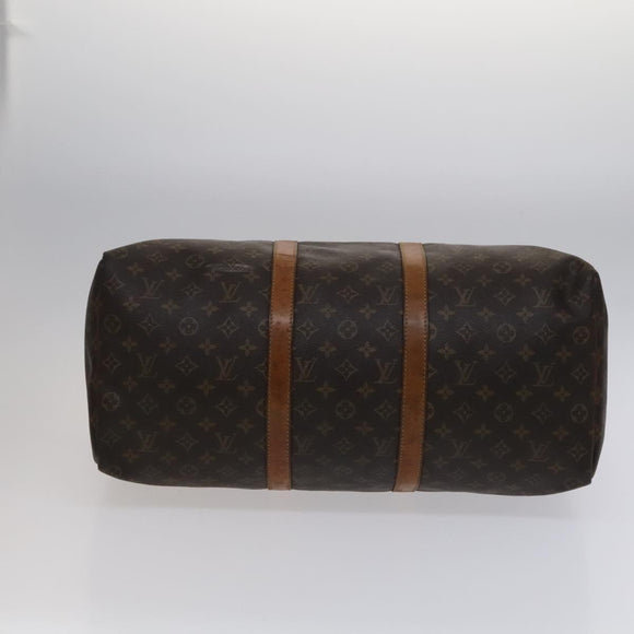 LOUIS VUITTON Monogram Keepall 50 Boston Bag M41426 LV Auth 112661